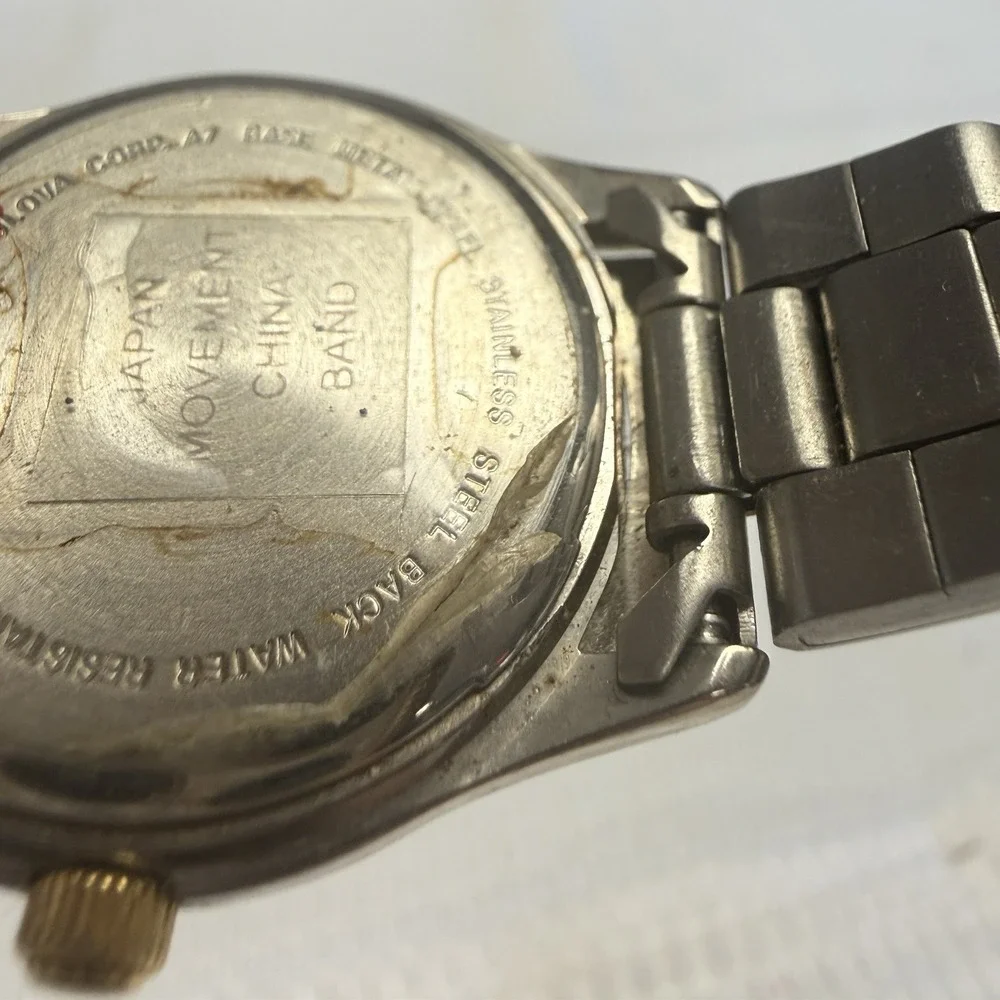 Bulova Super Media Yellow Pages Ad Two Tone Stainless Steel Quartz Ladies Watch